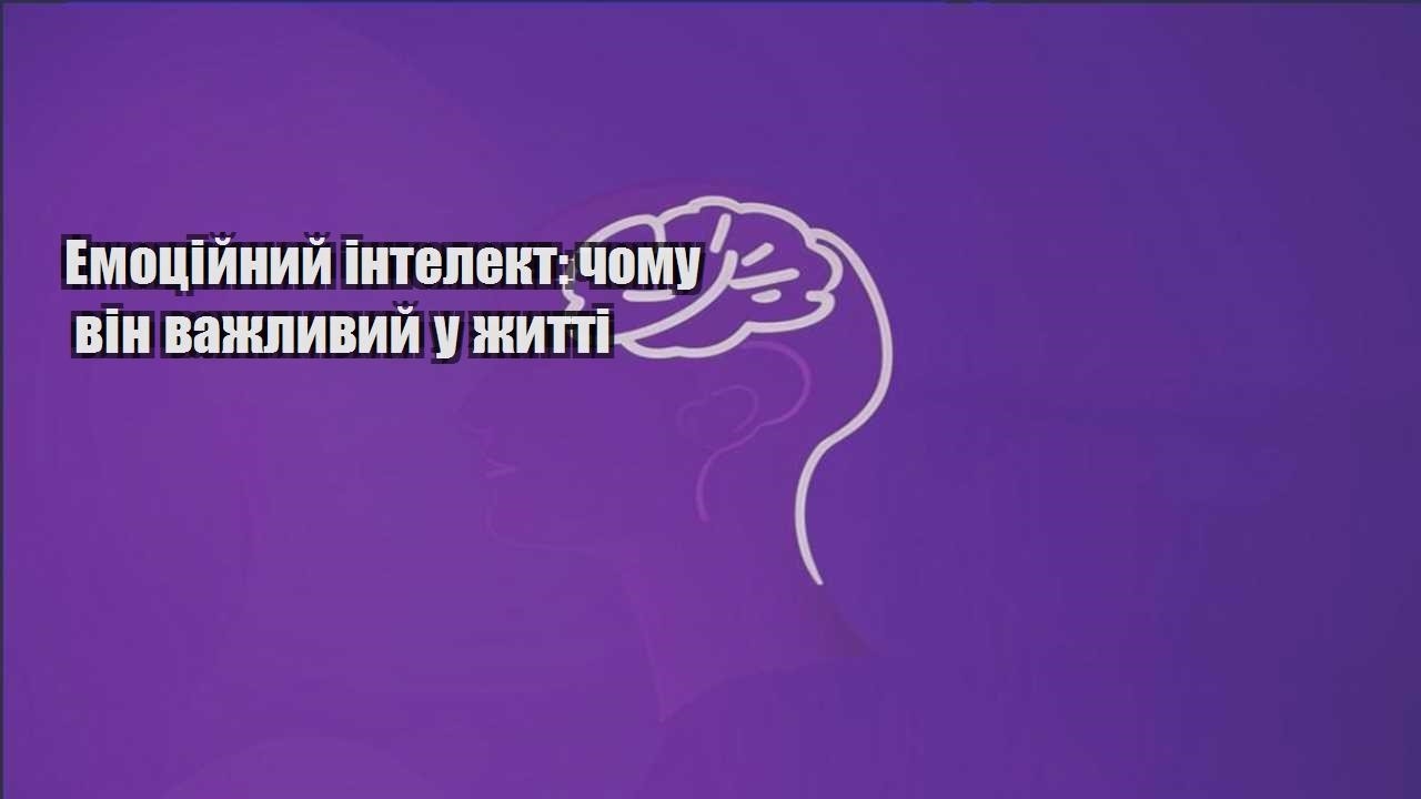 emoczijnyj intelekt chomu vin vazhlyvyj u zhytti