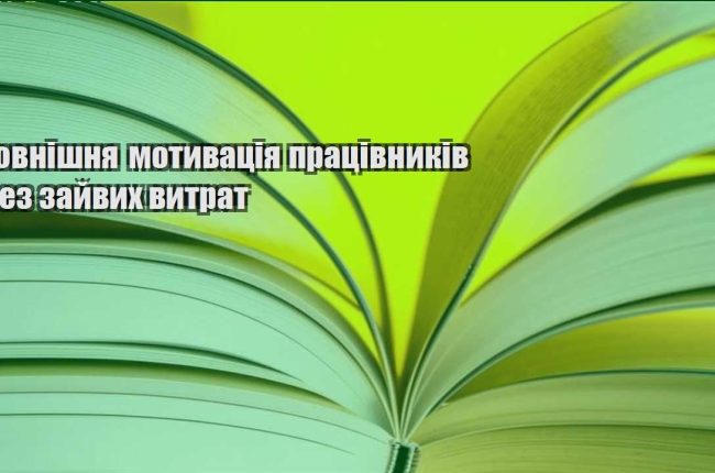 zovnishnya motyvacziya praczivnykiv bez zajvyh vytrat